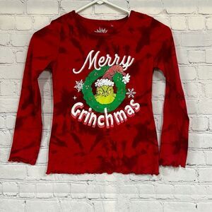 The Grinch Long Sleeve Girls Shirt Size 7/8